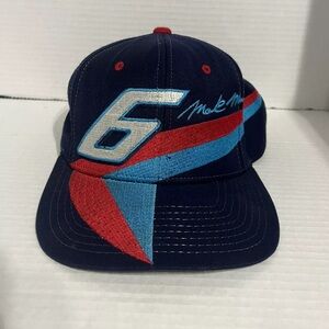 VTG Mark Martin #6 Adult Snapback Hat Cap Nutmeg NASCAR